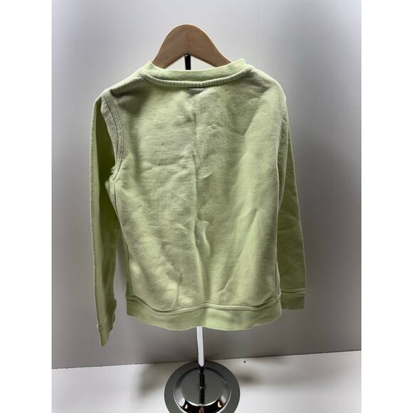Nike Sweatshirt Youth Small Light Green Crewneck Pullover Swoosh Logo Unisex - Picture 2 of 10